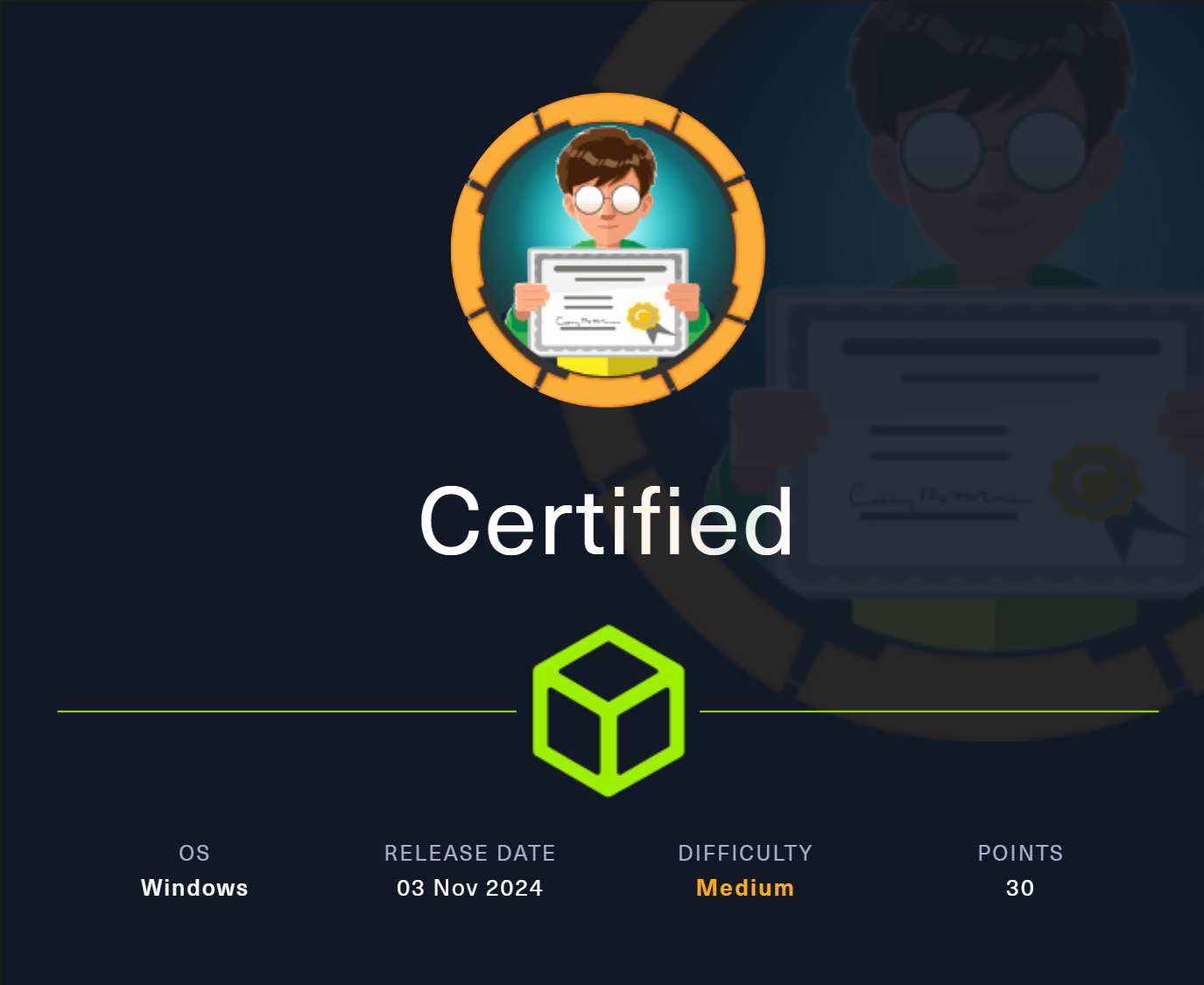 HackTheBox | Certified