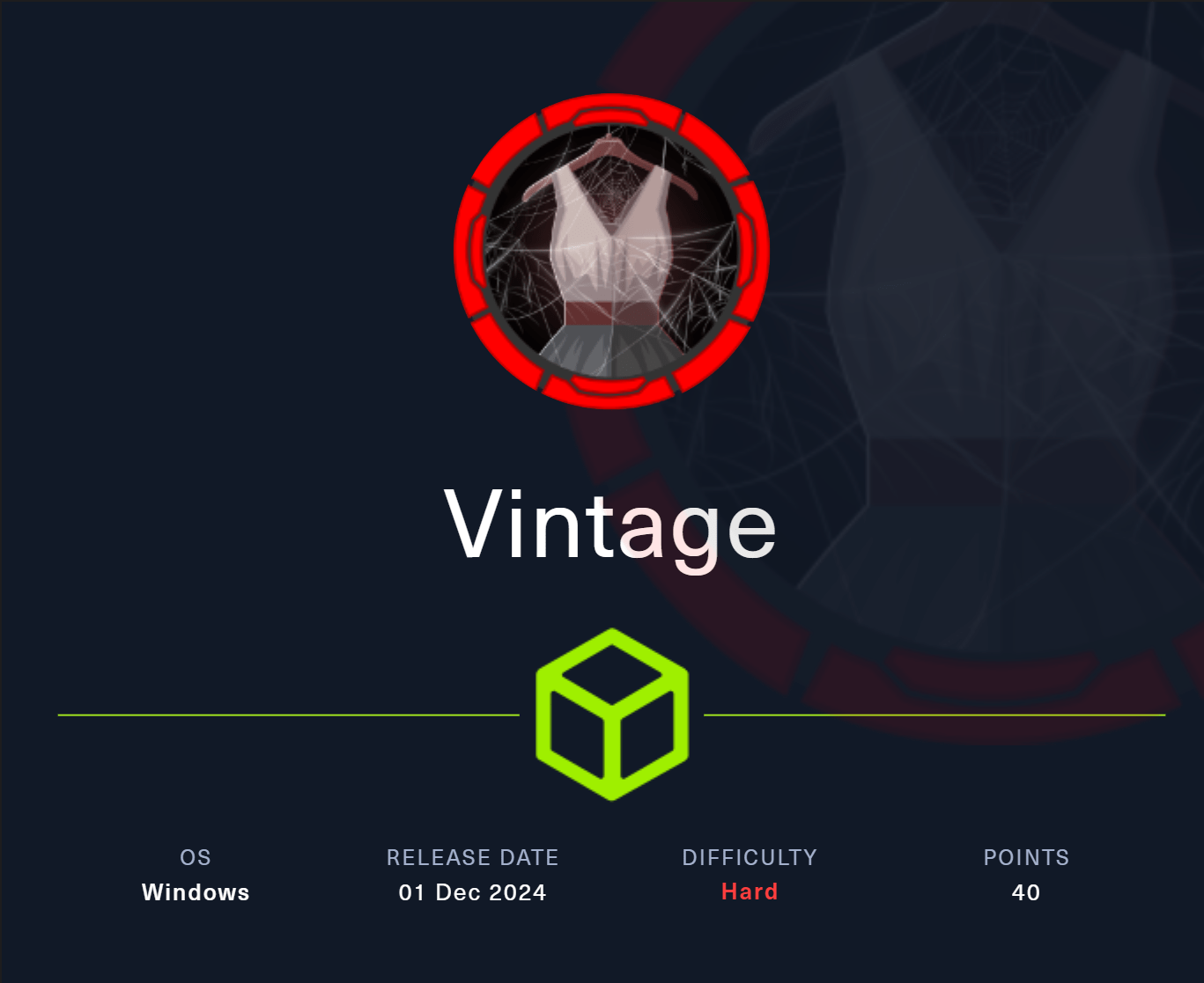 HTB - Vintage
