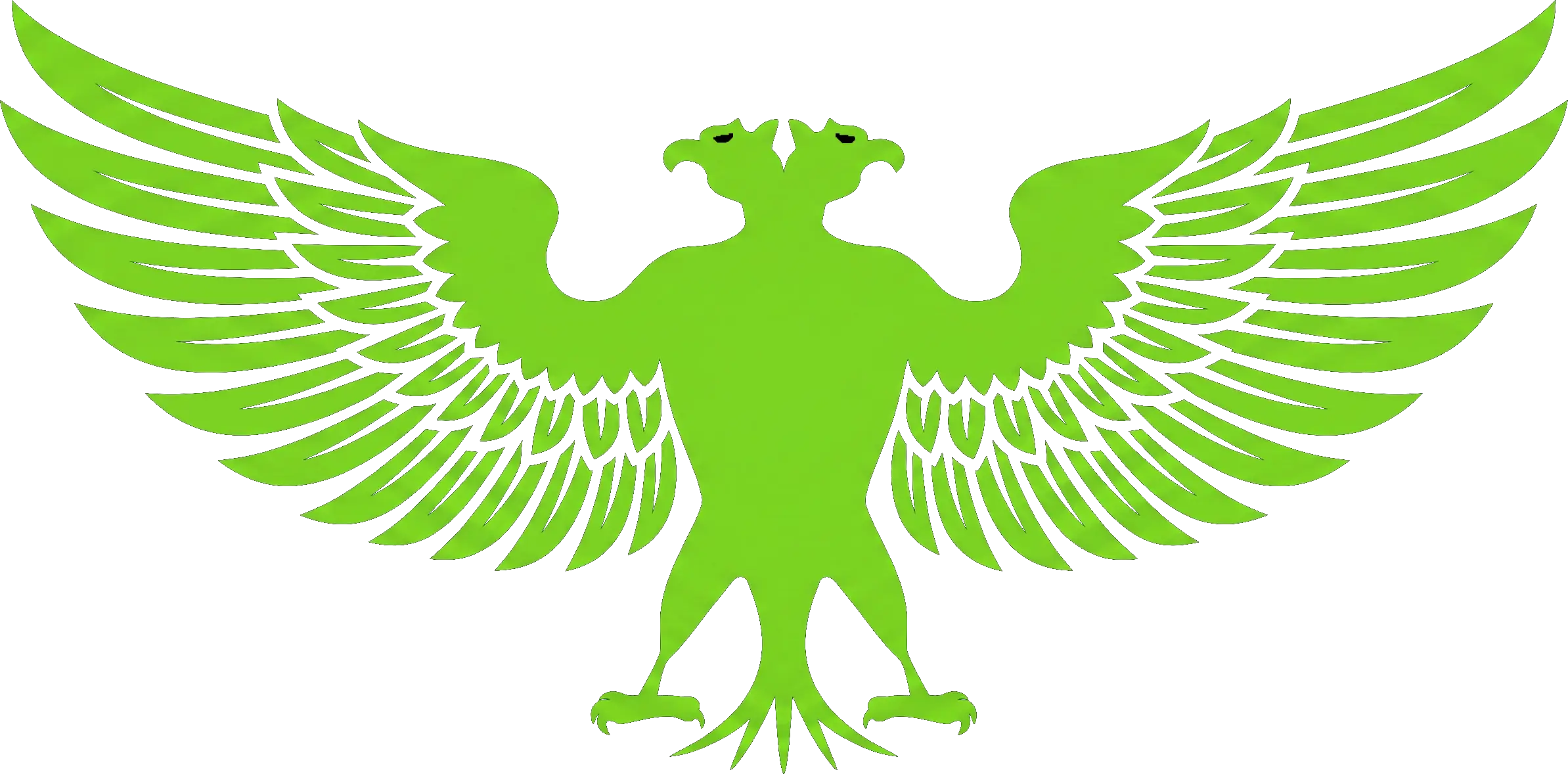 CrocOps emblem: a double-headed eagle with spread wings