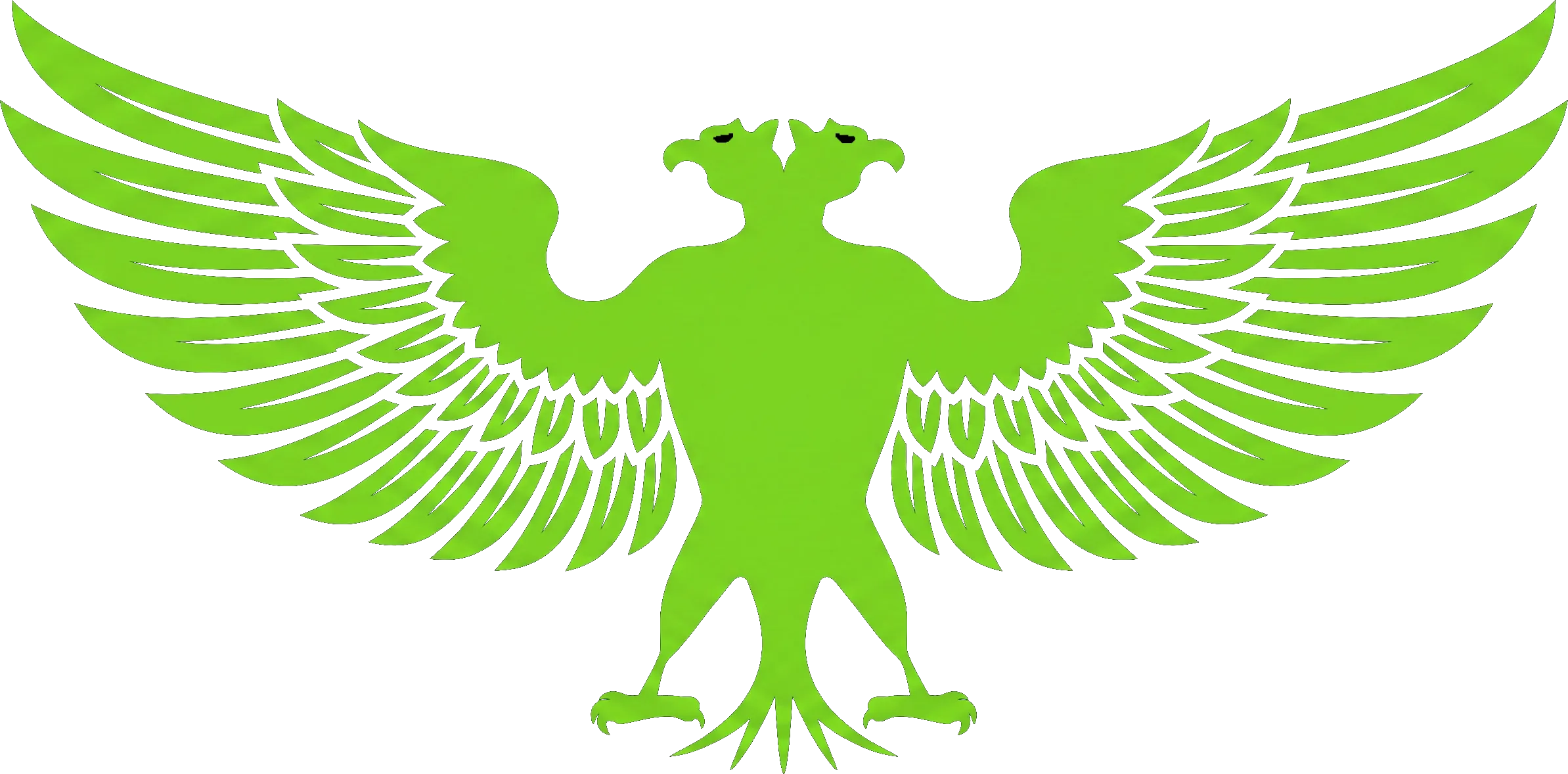 CrocOps emblem: a double-headed eagle with spread wings